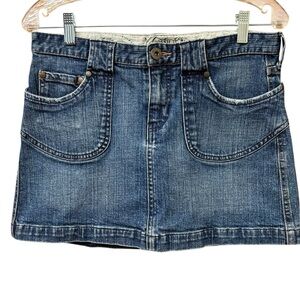 Fossil Denim mini skirt size 8